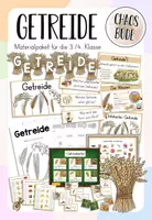 Vorschau - Unterrichtsreihen - Getreide - Materialpaket (3./4. Klasse) - Deckblatt