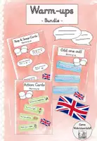 Vorschau - Spiele - Warm-up Spiele Englisch – Grundschule | Bundle Klasse 3/4 - Deckblatt