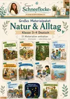 Vorschau - Stundenentwürfe - Materialpaket: Natur & Alltag Klasse 3-4 Themenhefte zur Freiarbeit - Deckblatt