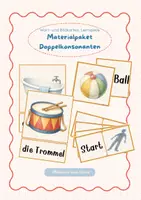 Vorschau - Arbeitsblätter - Materialpaket | Doppelkonsonanten - Bildkarten, Memory, Domino - Deckblatt
