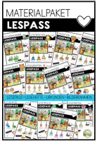 Vorschau - Arbeitsblätter - Materialpaket Lesepässe – Leseförderung & Lesemotivation | 1.–4. Klasse - Deckblatt