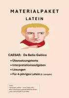 Vorschau - Unterrichtsreihen - Materialpaket - Caesar - De Bello Gallico - Deckblatt