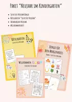 Vorschau - Spiele - Paket für Neujahr/Silvester für den Morgenkreis - Deckblatt
