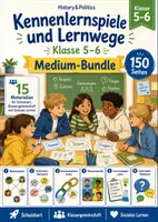Vorschau - Arbeitsblätter - Kennenlernspiele und Lernwege Klasse 5–6 - Deckblatt