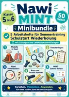 Vorschau - Arbeitsblätter - Nawi MINT Minibundle Klasse 5 bis 6 - Deckblatt
