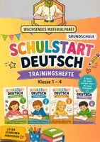 Vorschau - Stationenlernen - Schulstart Deutsch | Klasse 1, 2, 3, 4 - Deckblatt