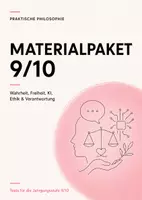 Vorschau - Arbeitsblätter - Praktische Philosophie Tests Klasse 9/10 – Wahrheit, Freiheit, KI, Ethik & Verantwortung - Deckblatt