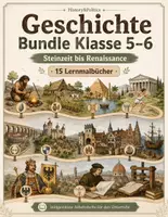 Vorschau - Arbeitsblätter - Geschichte Bundle Klasse 5–6 Steinzeit bis Renaissance - Deckblatt