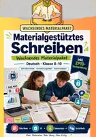 Vorschau - Unterrichtsreihen - Materialgestütztes Schreiben - Deckblatt