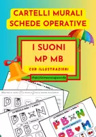 anteprima - Esercizi - PAROLE CON MP E MB - CARTELLO MURALE E SCHEDE OPERATIVE - Pagina di copertina