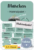 Vorschau - Arbeitsblätter - Materialpaket: Märchen (3./4.Klasse) - Deckblatt