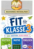 Vorschau - Stationenlernen - Fit für Klasse 3 - Deckblatt