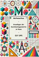 Vorschau - Stundenentwürfe - Oberstufe Mathe Grundlagen der Koordinatengeometrie im Raum - Deckblatt