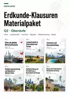 Vorschau - Arbeitsblätter - Erdkunde-Klausuren Oberstufe – Materialpaket mit Erwartungshorizonten - Deckblatt