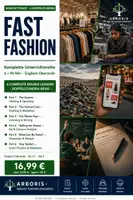 Vorschau - Stundenentwürfe - Komplette Unterrichtsreihe Fast Fashion Englisch Oberstufe - Deckblatt