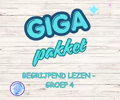 Voorbeeld - GIGA PAKKET - Begrijpend Lezen (groep 4) (20% KORTING) - Voorblad