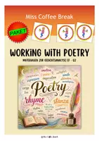 Vorschau - Arbeitsblätter - WORKING WITH POETRY / GEDICHTSANALYSE (Materialpaket EF-Q2) - Deckblatt