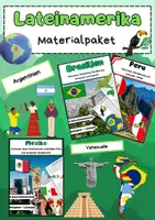 Vorschau - Arbeitsblätter - Lateinamerika Bundle: Brasilien, Mexiko, Peru, Argentinien & Venezuela - Deckblatt