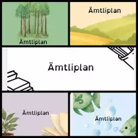Vorschau - Präsentationen/Tafelbilder - Materialpaket: Ämtli - 5 Designs für Kindergarten und Primarstufe - Deckblatt