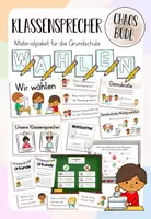 Vorschau - Poster - Klassensprecher Wahl - Materialpaket - Deckblatt