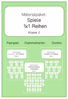Vorschau - Spiele - Materialpaket Übungsspiele 1x1 Reihen - Deckblatt