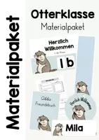 Vorschau - Arbeitsblätter - OTTERKLASSE - Wachsendes Materialpaket Einschulung - Deckblatt
