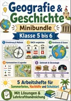 Vorschau - Arbeitsblätter - Geografie und Geschichte Minibundle Klasse 5 bis 6 - Deckblatt