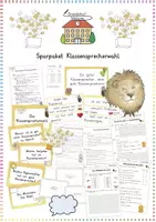 Vorschau - Unterrichtsreihen - Klassensprecherwahl & Demokratie: Sparpaket - Sachunterricht / Soziales Lernen - Kl. 2/3 (auch anhand der Lektüre 'Ich bin für mich') - Deckblatt