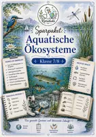 Vorschau - Arbeitsblätter - Sparpaket: Aquatische Ökosysteme – 13 Materialien mit Lösungen | Klasse 7/8 - Deckblatt
