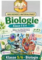 Vorschau - Arbeitsblätter - Biologie Klasse 5/6 - Deckblatt