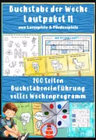 Vorschau - Stundenentwürfe - Über 200 Seiten Lautpaket Laut N - Buchstabeneinführung N mit vollem Wochenprogramm - kaum Vorbereitung - Buchstabe der Woche - Deckblatt