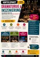 Vorschau - Unterrichtsreihen - Sparpaket Dramaturgie & Inszenierung: 3 Unterrichtsreihen · 9 Einheiten | Darstellendes Spiel Sek II (Klasse 11–13) - Deckblatt