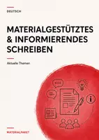 Vorschau - Arbeitsblätter - Materialgestütztes Schreiben Klasse 8–10 – 7 Klassenarbeiten zu KI, Gaming, Fake News & Zukunft - Deckblatt