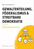 Vorschau - Arbeitsblätter - SoWi-Klausuren Oberstufe – Gewaltenteilung, Föderalismus & streitbare Demokratie - Deckblatt