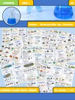 Vorschau - Arbeitsblätter - Materialpaket - Grundstoffe der Chemie - Deckblatt