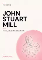 Vorschau - Arbeitsblätter - John Stuart Mill Philosophie-Klausuren: Freiheit, Individualität & Utilitarismus - Deckblatt