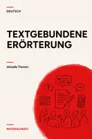 Vorschau - Stundenentwürfe - Textgebundene Erörterung Klasse 8–10 – 7 Klassenarbeiten zu Medien, Konsum & KI - Deckblatt