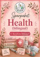 Vorschau - Arbeitsblätter - Sparpaket: Health – 7 Bilingual Biology Materials with Solutions | Berufliche Bildung - Deckblatt