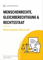 Vorschau - Arbeitsblätter - SoWi-Klausuren Oberstufe – Menschenrechte, Frauenrechte, Menschenwürde & Strafrecht - Deckblatt
