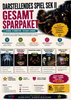 Vorschau - Unterrichtsreihen - XXL-Sparpaket: Darstellendes Spiel Sek II: 15 Unterrichtsreihen · 45 Einheiten | Theater (Klasse 11–13) - Deckblatt