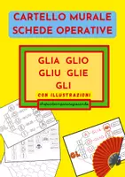 anteprima - Esercizi - IL SUONO GL - CARTELLO MURALE E SCHEDE OPERATIVE - Pagina di copertina