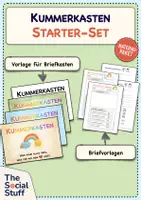 Vorschau - Arbeitsblätter - Kummerkasten Starter-Set / Schulsozialarbeit / Classroom Management / Soziales Lernen / Gefühle - Deckblatt