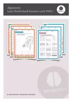 Vorschau - Arbeitsblätter - Bundle Nederland - Deckblatt