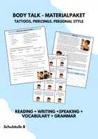 Vorschau - Spiele - Materialpaket BODY TALK (More 4 Unit 9) Tattoos Piercings Personal Style - Deckblatt