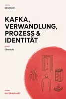 Vorschau - Unterrichtsreihen - Kafka Materialpaket Oberstufe – Die Verwandlung, Der Prozess, Klausuren & Escape Room - Deckblatt