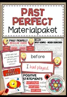 Vorschau - Arbeitsblätter - PAST PERFECT - Materialpaket - Deckblatt
