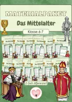 Vorschau - Arbeitsblätter - Mittelalter - Deckblatt