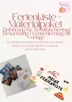Vorschau - Unterrichtsreihen - Ferienkiste - Materialpaket - Deckblatt