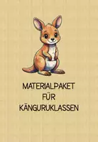 Vorschau - Poster - Großes Bundle teils editierbar für coole KÄNGURUS - Deckblatt