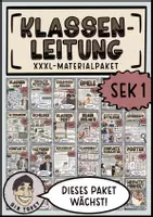 Vorschau - Stundenentwürfe - Klassenlehrer Classroom Management Klasse 6 7 8 9 - Deckblatt